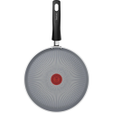 Сковорода млинцева Tefal Halo EUCALYPTUS, 25см, алюміній, бакеліт, сірий