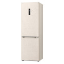 Холодильник LG з нижн. мороз., 186x60х68, холод.відд.-234л, мороз.відд.-110л, 2дв., E, NF, інв., диспл зовн., Fresh Сonverter, Metal Fresh, бежевий