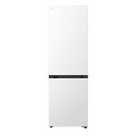 Холодильник LG з нижн. мороз., 186x60х68, холод.відд.-220л, мороз.відд.-113л, 2дв., E, NF, інв., диспл внутр., зона св-ті, білий