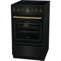 Плита Gorenje електрична склокерамічна, 70л, ExtraSteam, 50x60см, чорний