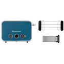 Тостер Russell Hobbs Distinctions 2-Slice 1670Вт, підігрів, розморожування, пластик, синій