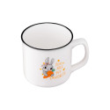 Чашка ARDESTO Cute rabbit, 320мл, порцеляна, білий