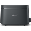 Тостер Philips Essentials Collection 650Вт, пластик, темно-сірий