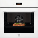 Духова шафа Electrolux електрична, 72л, A+, дисплей, конвекція, телескопічні напрямні, білий