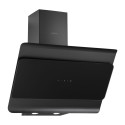 Витяжка ARDESTO похила, 60см, 900м3ч, скло, 2х1Вт LED, сенсор, чорний