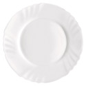 Тарілка десертна Bormioli Rocco Ebro, d20см, опалове скло, білий