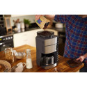Кавоварка Russell Hobbs крапельна Grind and Brew, 1.25л, мелена, LED-дисплей, чорно-метал
