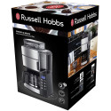 Кавоварка Russell Hobbs крапельна Grind and Brew, 1.25л, мелена, LED-дисплей, чорно-метал