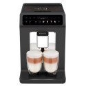 Кавомашина Krups Evidence One 2.3л, зерно, автомат.капучинатор, ОLED диспл, аторец. - 17, свій рецепт, графіт