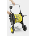 Котушка для шланга Karcher "HT 4.500", складна, регулювання висоти ручки візка, довжина шланга: 1/2" 50м, 5/8" 35м, 3/4" 23м