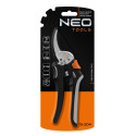 Секатор площинний Neo Tools, D різу 18мм, 200мм, 206г
