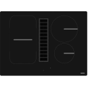 Варильна повверхня Franke індукційна, з фільтром, 70см, розширена зона, вбудована витяжка, Booster, 1050м.куб/год, A++, автовідключення, чорний
