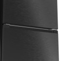 Холодильник з нижн. мороз. камерою Gorenje, 203х66х60см, 2 двері, 257(121)л, А+, NF+, Зона св-ті, Інвертор, Внутр. Дисп, Wi-Fi, Чорний