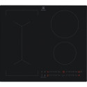 Варильна поверхня Electrolux індукційна, 60см, розширена зона, Hob2Hood, чорний матовий