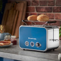 Тостер Russell Hobbs Distinctions 2-Slice 1670Вт, підігрів, розморожування, пластик, синій