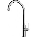 Змішувач для кухні Franke Maris Slim J, довж.виливу - 252мм, поворотний, 1важіль, хром