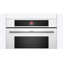 Духова шафа Bosch електрична компактна, 45л, A, дисплей, конвекція, ф-ція мікрохвиль, білий