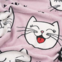 Плед ARDESTO Flannel 160х200см, 100% поліестер, котики