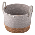 Кошик ARDESTO Minimalism 28х28х22см, паперовий шпагат, рогожка, сірий