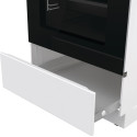 Плита Gorenje комбінована, 70л, 50x60см, IconLed, чавун, з кришкою, білий