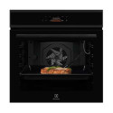 Духова шафа Electrolux електрична, 72л, A+, дисплей, конвекція, піроліз, телескопічні напрямні, чорний