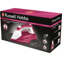 Праска Russell Hobbs Light & Easy Brights Berry, 2600Вт, 240мл, паровий удар -115гр, постійна пара - 35гр, керам. підошва, малиновий