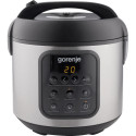 Мультиварка Gorenje, 476Вт, мини, чаша-2л, електронне керув., 5 програм, метал/пластик, чорний