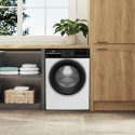 Пральна машина Beko фронтальна, 9кг, 1400, A, 55см, дисплей, пар, інвертор, WIFI, білий