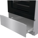 Плита Gorenje електрична склокерамічна, 70л, 50x60см, дисплей, програматор, нерж