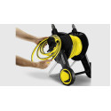 Котушка для шланга Karcher "HT 4.500", складна, регулювання висоти ручки візка, довжина шланга: 1/2" 50м, 5/8" 35м, 3/4" 23м