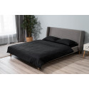Простирадло на резинці ARDESTO Mix&Match Premium, 160х200+30см, 100% бавовна, сатин, чорний