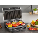 Гриль Tefal прижимний OptiGrill+ XL 2000Вт, темп. режимів-4, з`ємні пластини, алюміній, метал