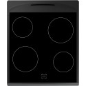 Плита Hansa електрична склокерамічна, 50х60см, 65л, чорний