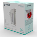 Міксер Gorenje ручний 550Вт, насадки-4 вінчика + блендер, турборежим, білий