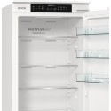 Вбуд. холодильник з мороз. камерою Gorenje, 193х55х54см, 2 двері, 208(76)л, А+, NF+, Зона св-ті, Диспл, Біли