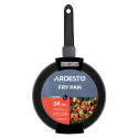 Сковорода ARDESTO Gemini Aosta, 24см, алюміній, чорний