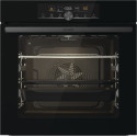 Духова шафа Gorenje електрична, 77л, A+, пара, дисплей, IconTouch, чорний