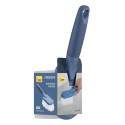 Щітка для миття ARDESTO Solid 22х6.8см з ручкою, пластик, блакитний