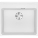 Комплект - мийка MRG 610-52 TL фраграніт, білий, 114.0668.820 і подрібнювач харч. відходів SLIM 50, 134.0715.098, вкл. Сифон