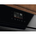 Духова шафа Electrolux електрична, 72л, A++, пара, дисплей, конвекція, піроліз, телескопічні напрямні, чорний