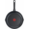 Сковорода з кришкою Tefal Day by Day, 24см, з кришкою, алюміній, бакеліт, скло, чорний