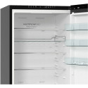 Холодильник з нижн. мороз. камерою Gorenje, 203х66х60см, 2 двері, 257(121)л, А+, NF+, Зона св-ті, Інвертор, Внутр. Дисп, Wi-Fi, Чорний