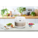 Мультиварка Moulinex SimplyCook Plus, 750Вт, чаша-4л, електронне керув., метал/пластик, білий