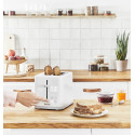 Тостер Tefal Sense 850Вт, LED дисплей, метал/пластик, білий