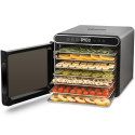 Сушарка для продуктів Sencor 600Вт, піддонів - 7x2.8см, діаметр - 30см, електронне керув., чорний