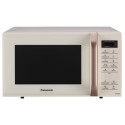 Мікрохвильова піч Panasonic, 25л, сенсор.керув., 800Вт, РК дисплей, молочний