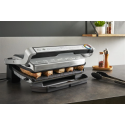 Гриль Tefal прижимний OptiGrill+ XL 2000Вт, темп. режимів-4, з`ємні пластини, алюміній, метал