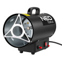 Теплова гармата газова Neo Tools, 15кВт, 110м2, 320м3/год, чорний, 4.34кг