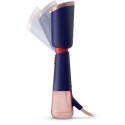 Відпарювач Philips компактний Series 5000, 1400Вт, 120мл, паровий удар -24гр, складана ручка, чохол-рукавичка, килимок, пластик, синій