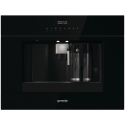 Кавомашина Gorenje вбудована, 1,8л, зерно+мелена, автомат.капуч, дисплей, сернор.керування, підсвітка, чорний